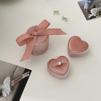 Heart Shaped Ring Box