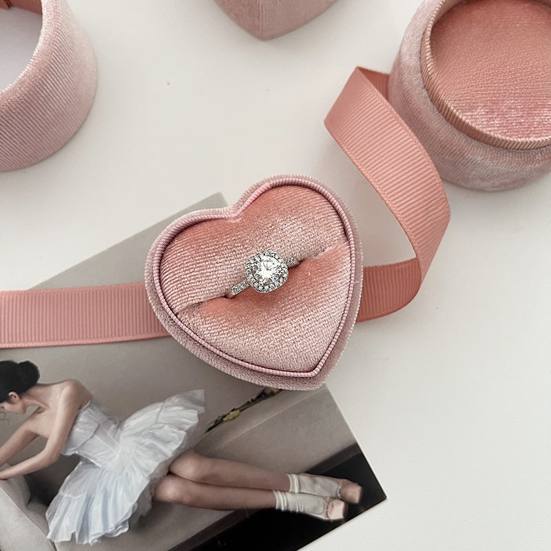 Heart Shaped Ring Box