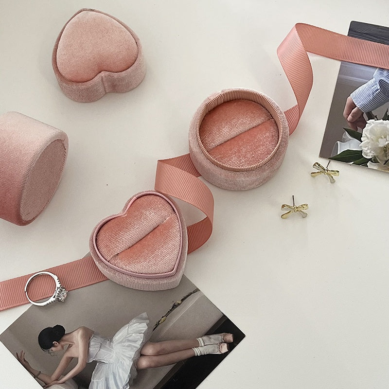 Heart Shaped Ring Box