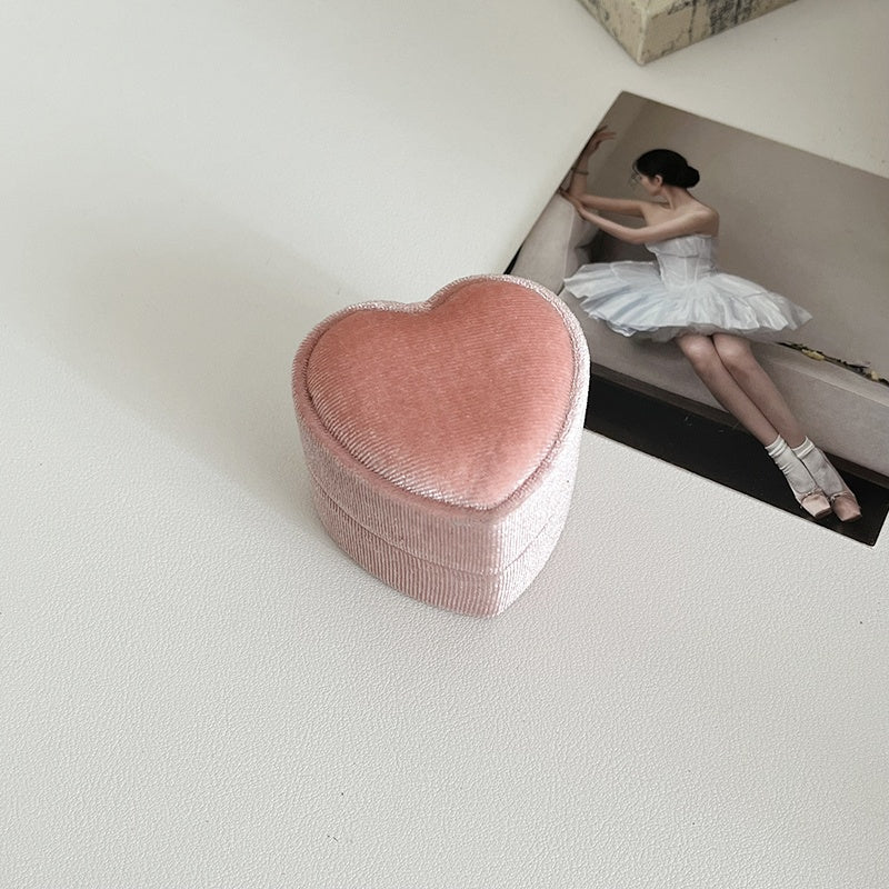 Heart Shaped Ring Box