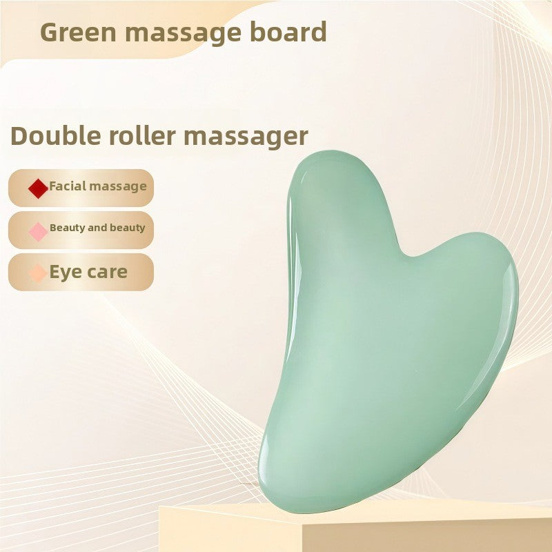 Heart-shaped scraping board