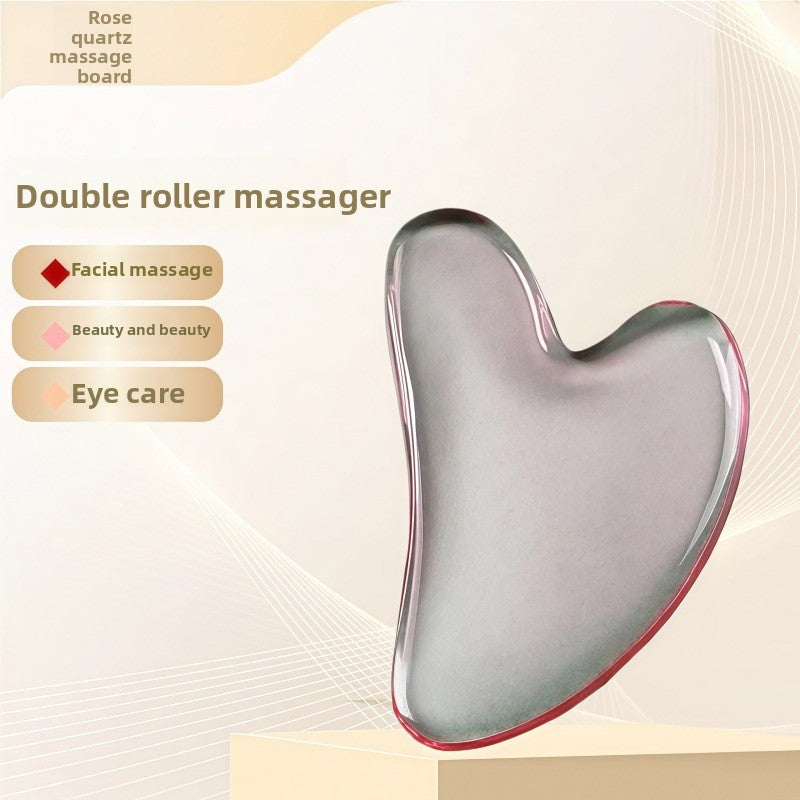 Heart-shaped scraping board