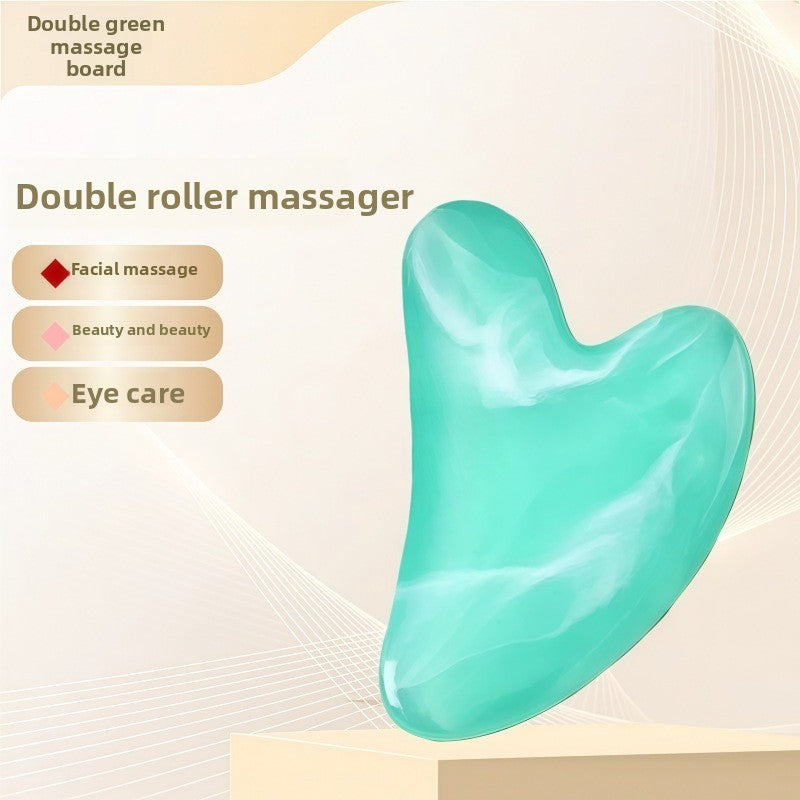 Heart-shaped scraping board