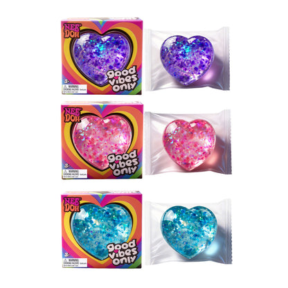 Heart Shaped Squishy Toy Soft Touch Quick Rebound Portable