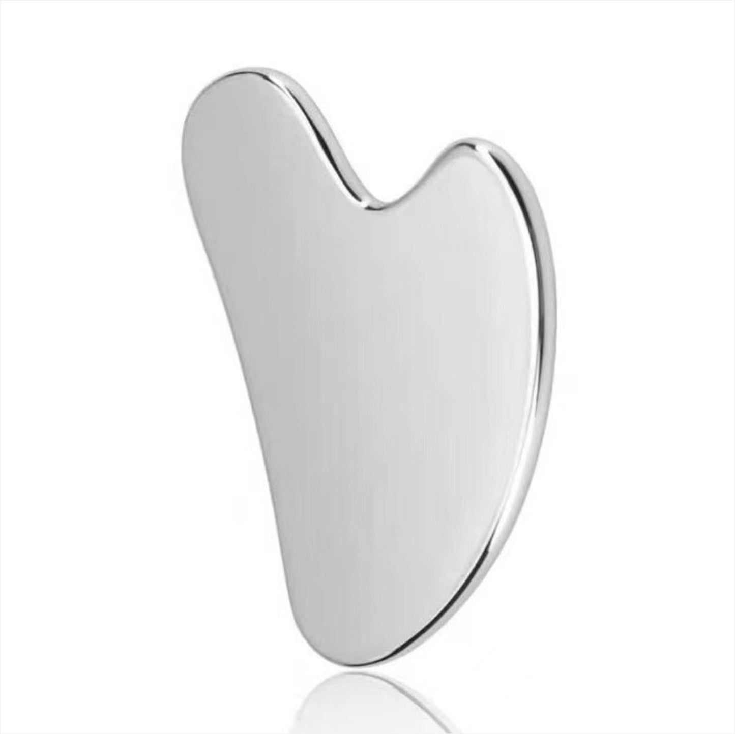 Heart-shaped Stainless Steel Facial Massage Scraper