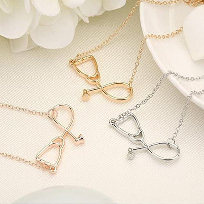 Heart Shaped Y Necklace