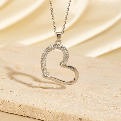 Heart Zircon Necklace