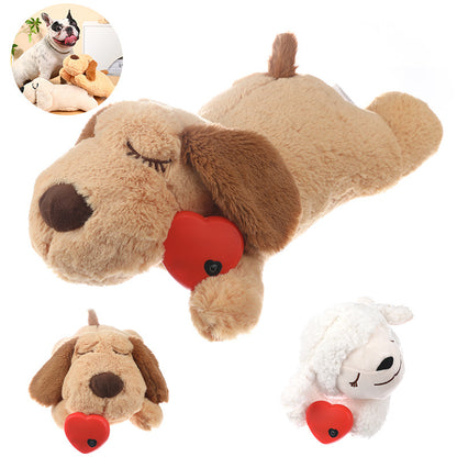 Heartbeat Simulating Plush Pet Toy