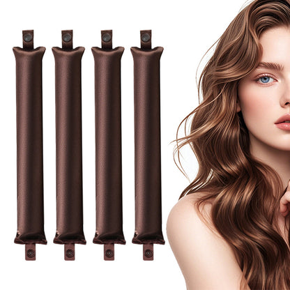 Heat-free Satin Hair Curling Tool for Overnight Use
