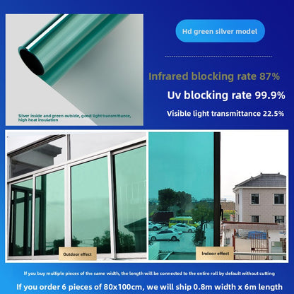 Heat Insulation Anti Peep Glass Sticker Film
