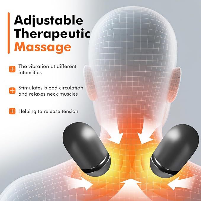 Heat therapy repair neck pillow