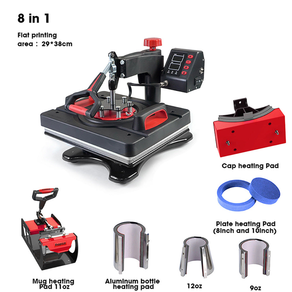 Heat transfer stamping machine