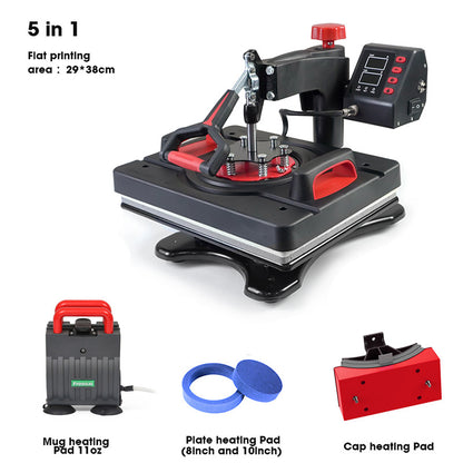 Heat transfer stamping machine