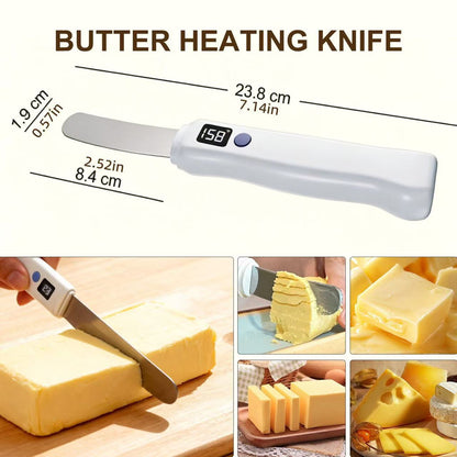 Heated Butter Knife for Kitchen Use
