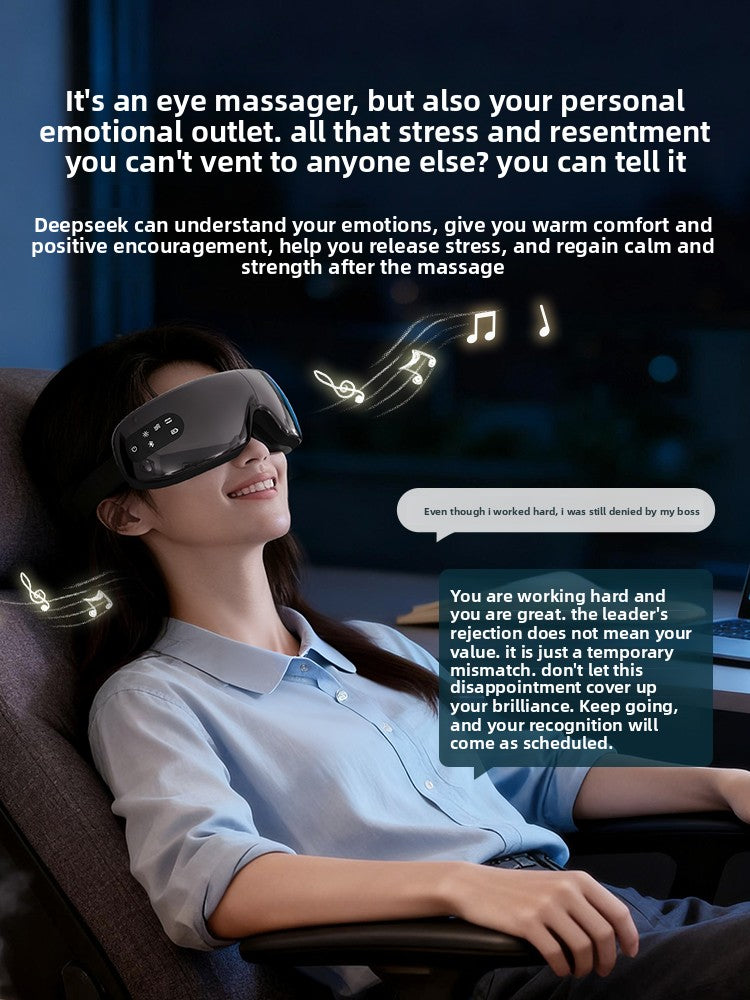 Heated Eye Massager with Bluetooth Music