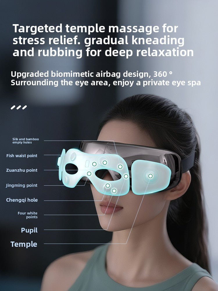 Heated Eye Massager with Bluetooth Music