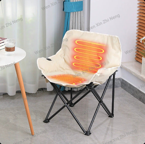 Heated Folding Chair