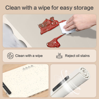 Heated food warming plate