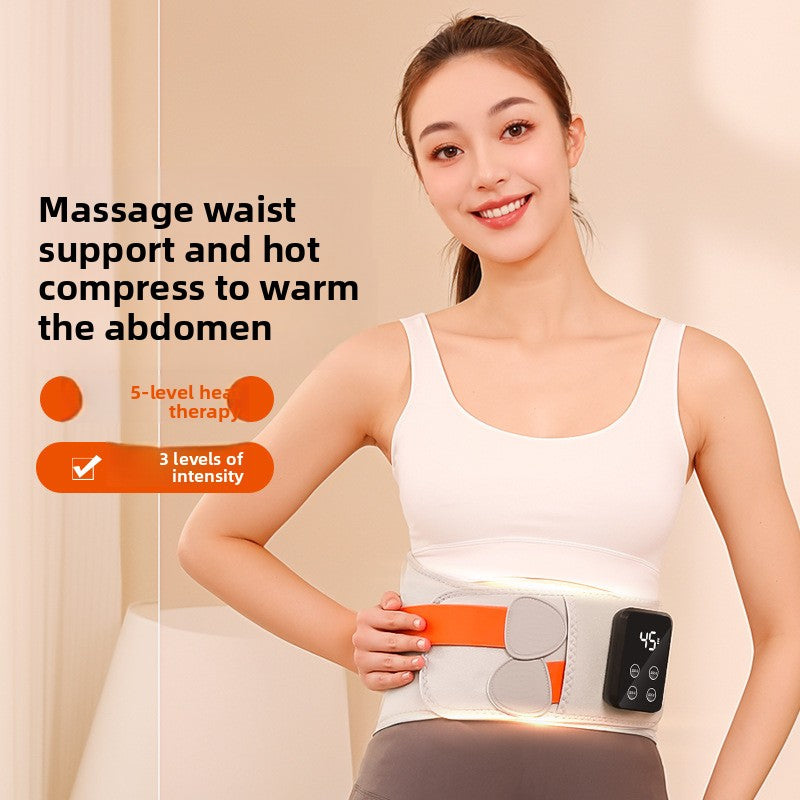 Heated massage waist belt (rechargeable)