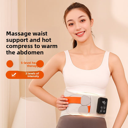 Heated massage waist belt (rechargeable)