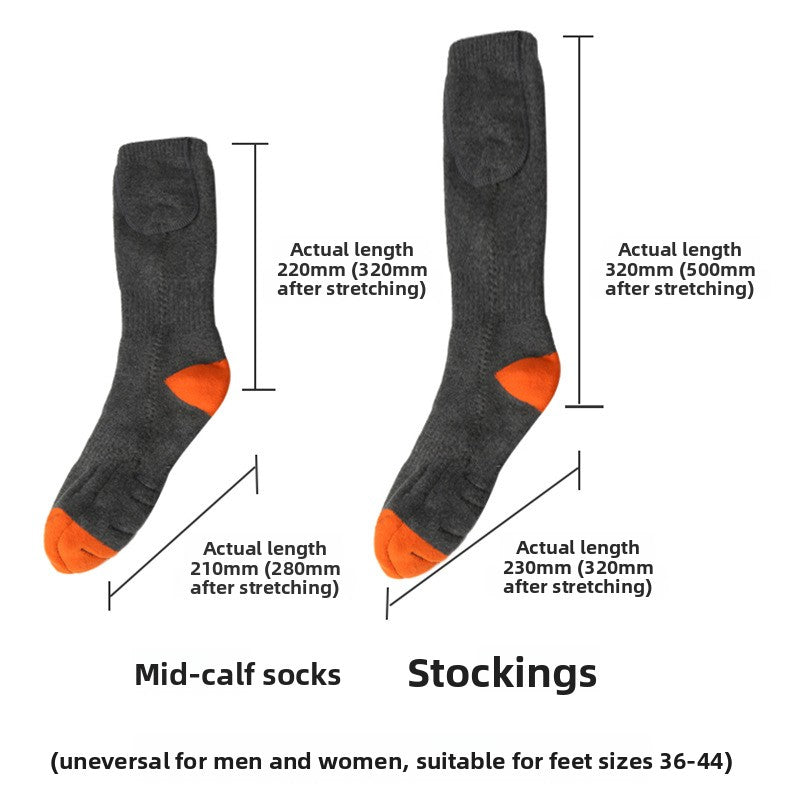 Heated socks