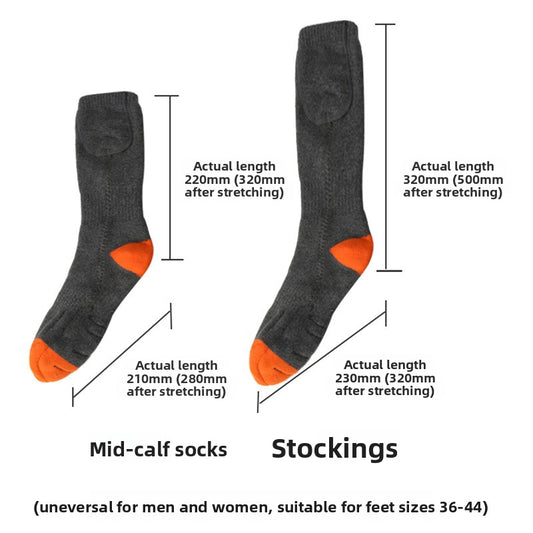 Heated socks