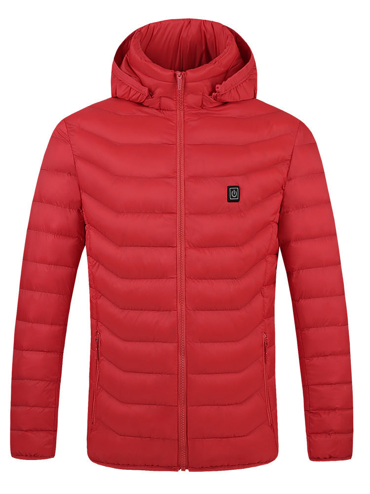 Heated warm cotton coat