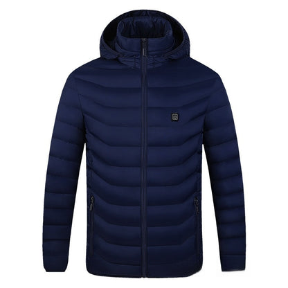 Heated warm cotton coat