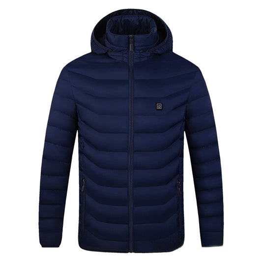 Heated warm cotton coat