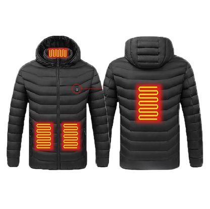 Heated warm cotton coat