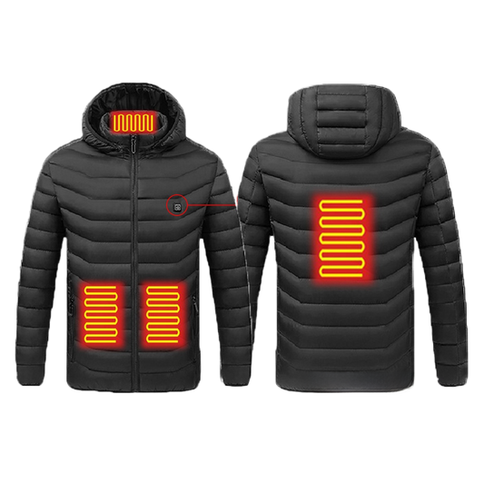 Heated warm cotton coat