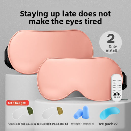 Heating eye mask