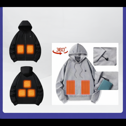 Heating hoodie