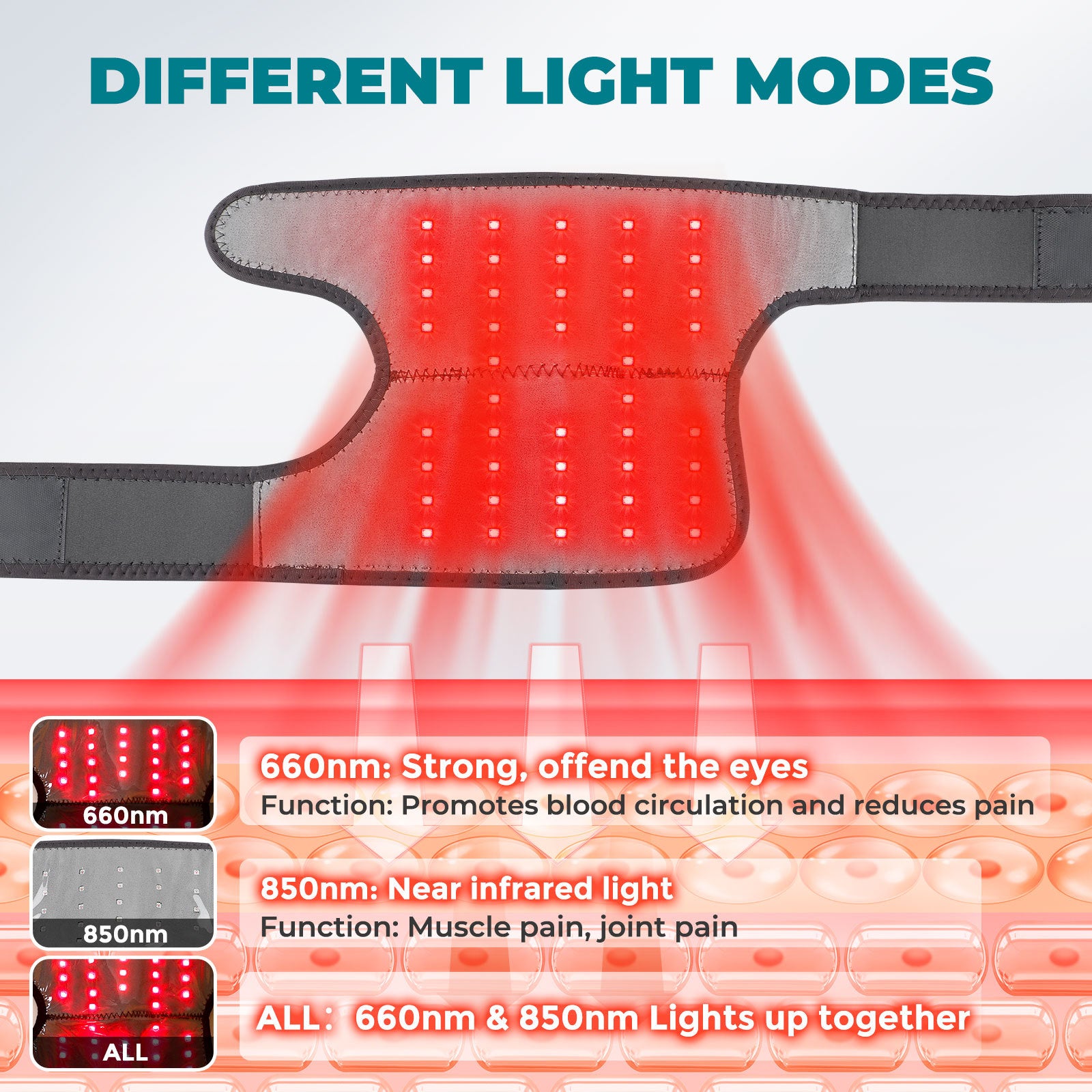 Heating knee pad