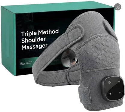 Heating kneepad massage apparatus
