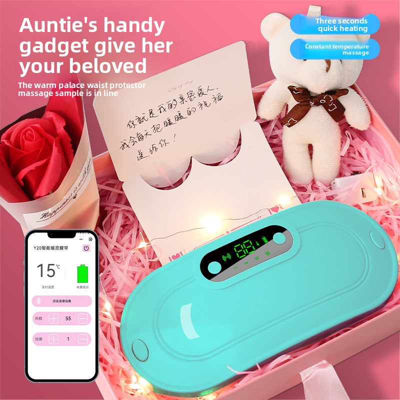 Heating Massage Belt with Vibration and Warmth
