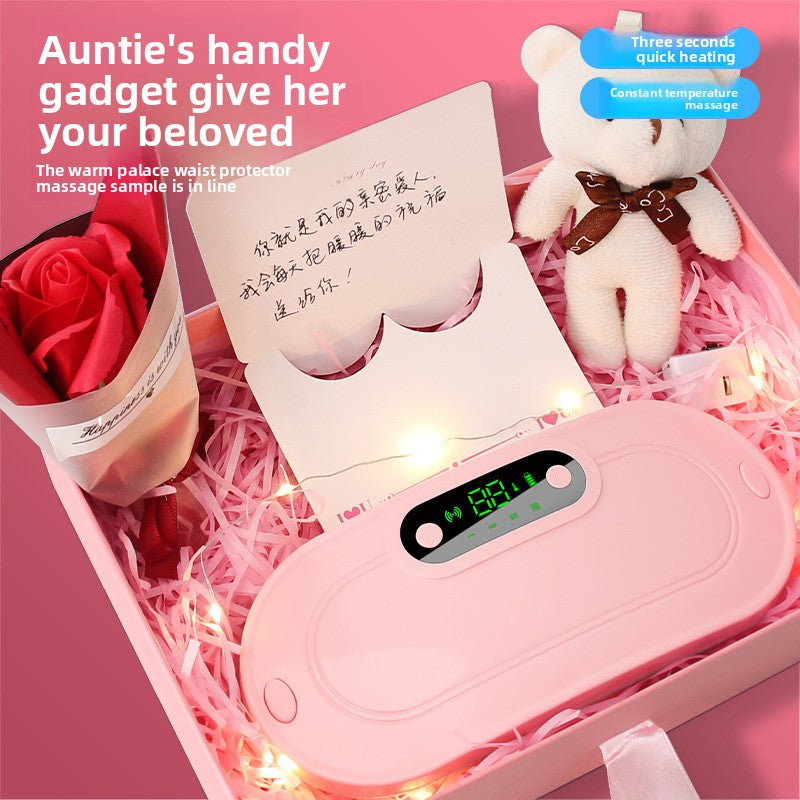 Heating Massage Belt with Vibration and Warmth