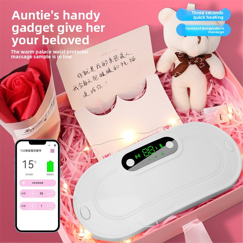 Heating Massage Belt with Vibration and Warmth