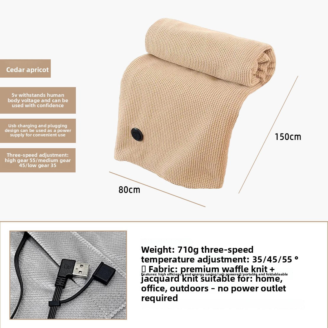 Heating Shawl
