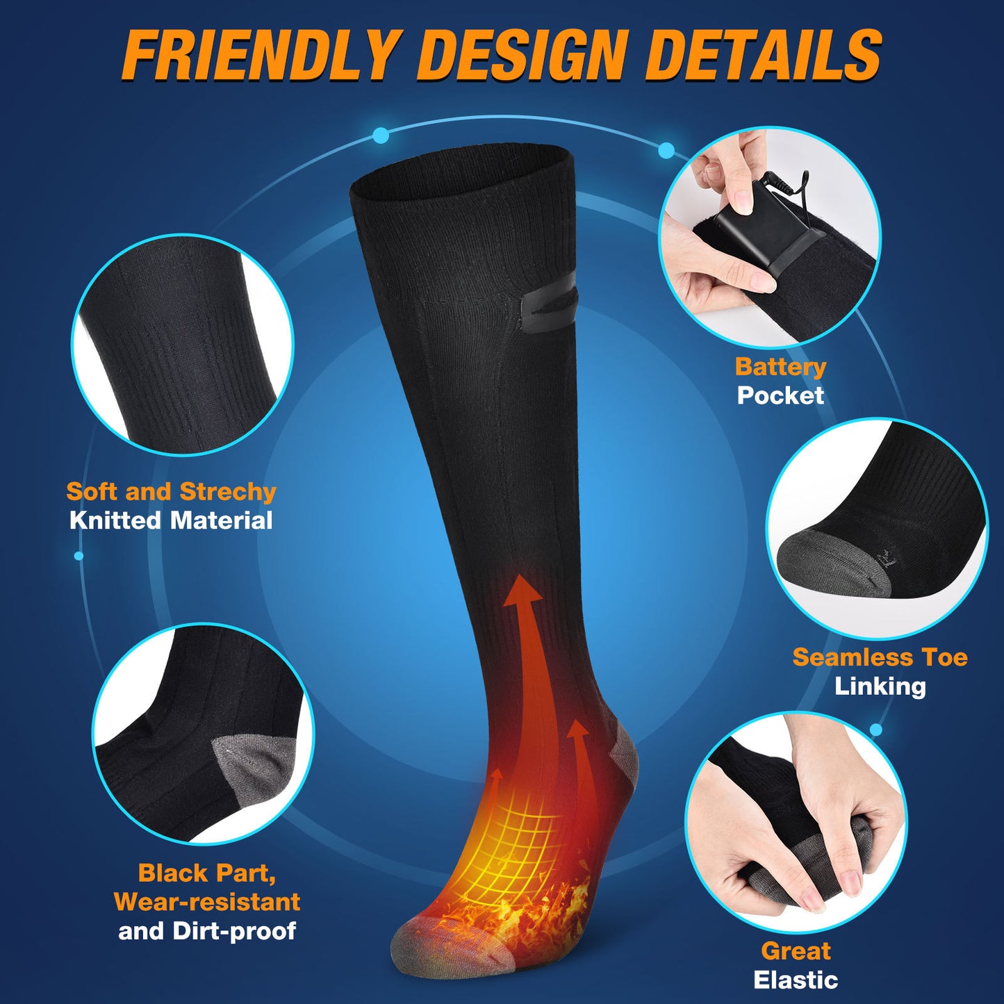 heating socks