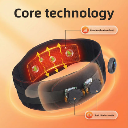 Heating Vibration Massage Belt
