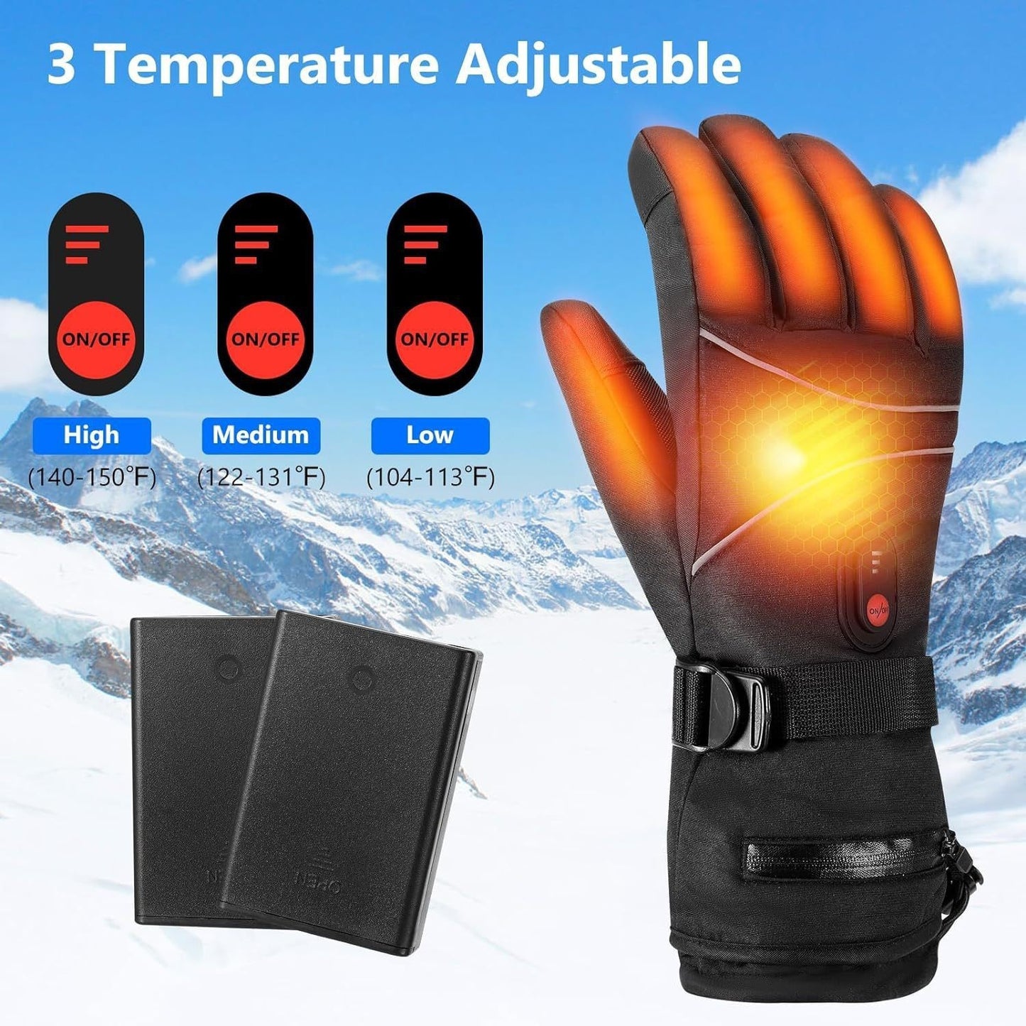 heating warm gloves