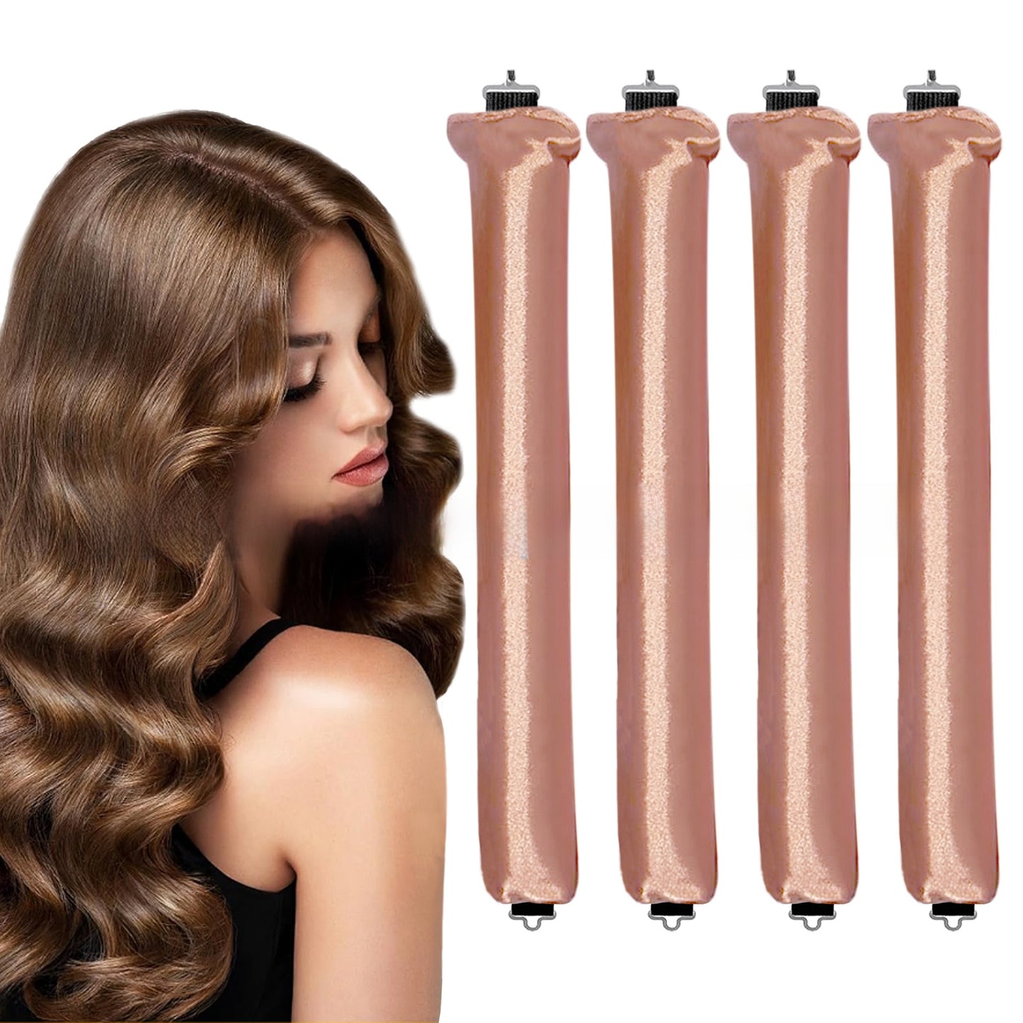 Heatless Curling Hair Tool for Overnight Waves