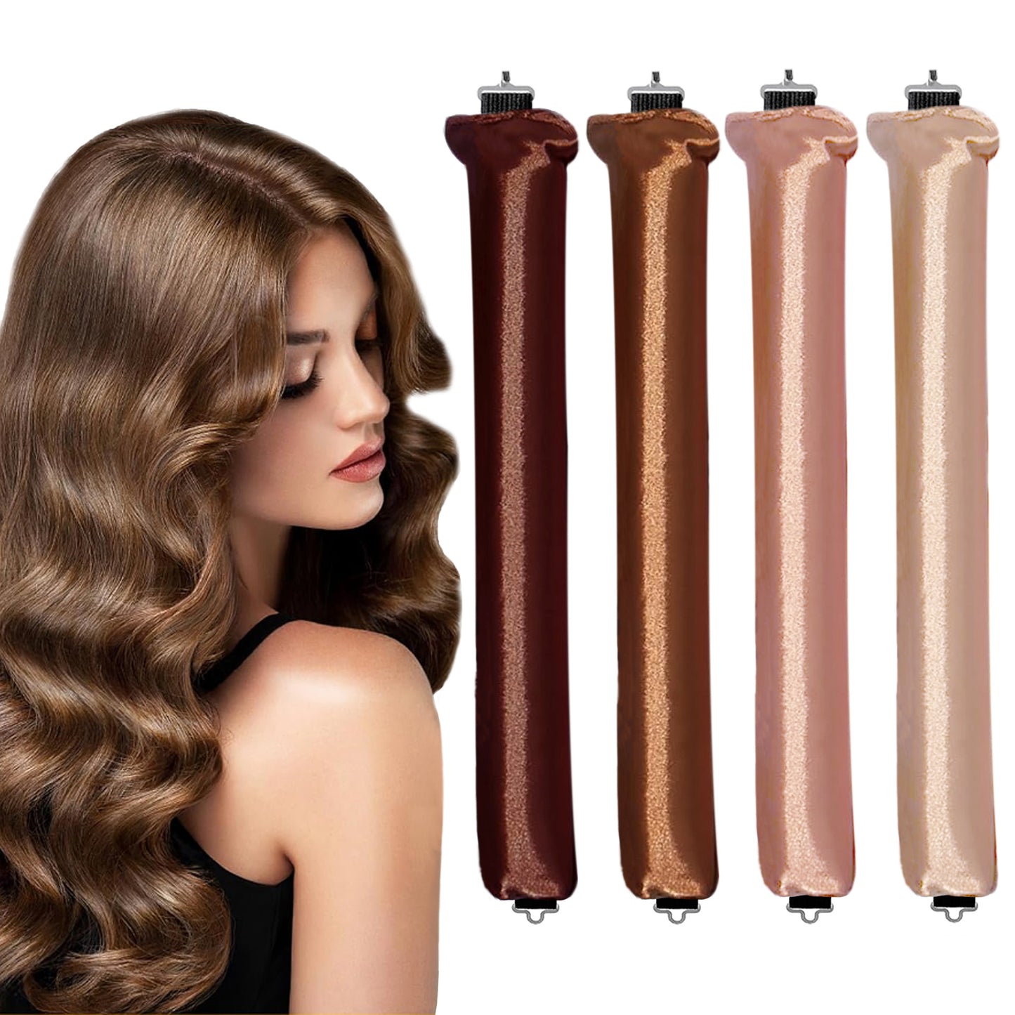 Heatless Curling Hair Tool for Overnight Waves