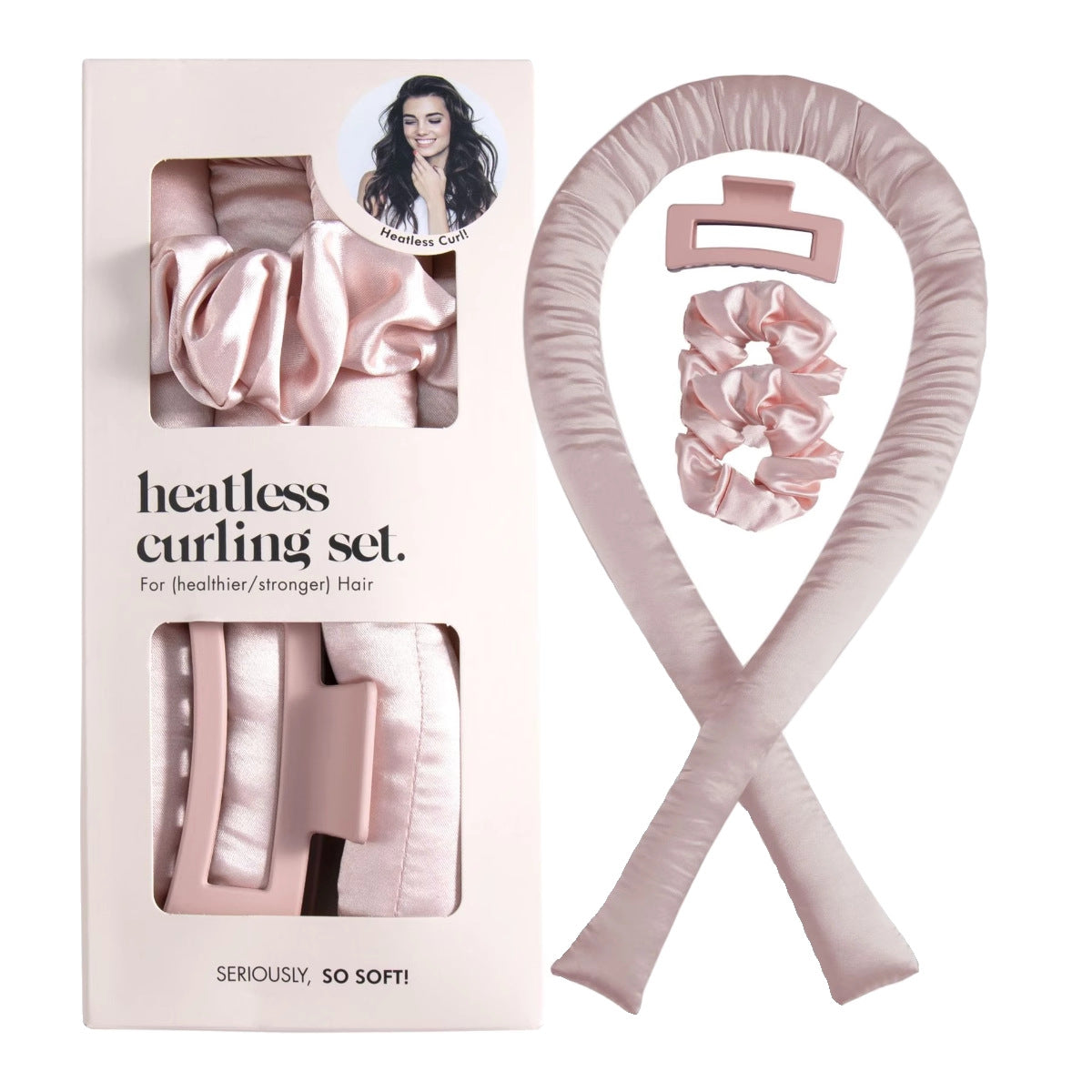 Heatless Curling Rod Hair Styling Set