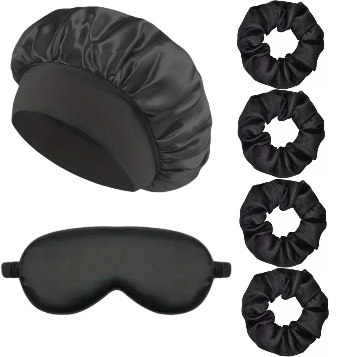 Heatless Hair Curling Set with Sleep Cap
