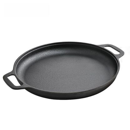 Heavy Duty Cast Iron Griddle Pan for Baking and Frying