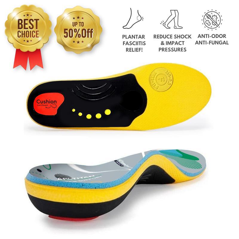 Heavy Duty Orthotic Shoe Insoles for Men and Women