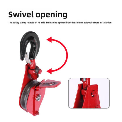Heavy-duty pulley