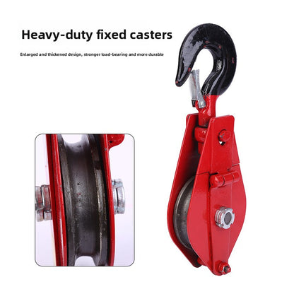 Heavy-duty pulley